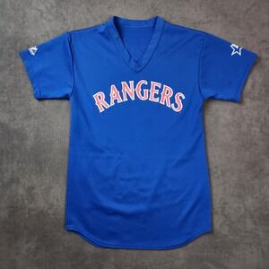 Rangers Majestic Baseball‎ Jersey Cronk #1 Blue Size Adult Small